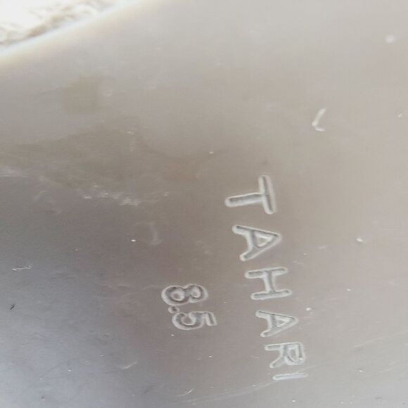 Tahari Black Brooklyn Platform Espadrilles Size 8.5 - Picture 8 of 8